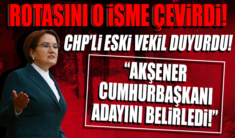 CHP'li Yarkadaş açıkladı: Meral Hanım rotayı Mansur Yavaş'a çevirdi!