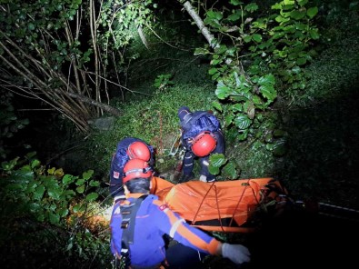 Rize'de Kaybolan Sahis 150 Metrelik Uçurumda Ölü Bulundu