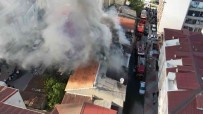 Arnavutköy'de 3 Katli Binada Yangin Çikti