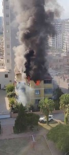 Adana'da Apartman Dairesi Alevlere Teslim Oldu
