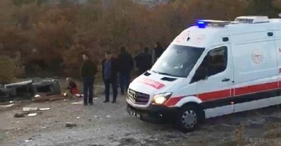 Kütahya'da korkunç kaza: 2 ölü, 3 yaralı