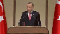 Cumhurbaşkanı Erdoğan: Müslüman toplumu birilerine yedirmeyeceğiz
