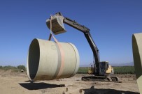 Koçarli'da Dev Borular Yer Altina Indi