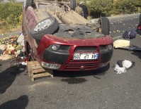 Kontrolden Çikan Araç Takla Atti Açiklamasi 2 Yarali