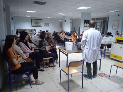 Lise Ögrencilerine Peynir Yapimi Uygulamali Anlatildi