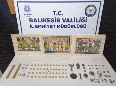 Bandirma'da Tarihi Eser Kaçakçiligina Operasyon