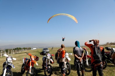 Bursa'da Motocross Sov Nefesleri Kesti
