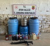 Didim'de 500 Litre El Yapimi Içki Ele Geçirildi