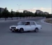 'Hadi Çocuklar Okulunuza Piyasa Bize Emanet' Diyerek Drift Atti, Polise Yakalandi