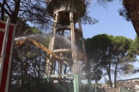 Urganli'da 55 Yillik Ayakli Su Deposunun Yikimi Yapildi