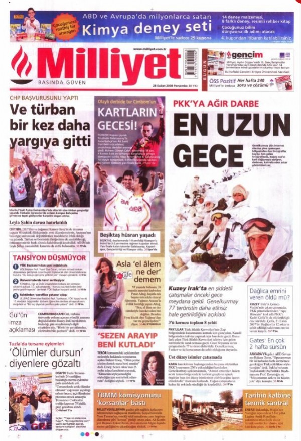 Geçmişte başörtüsü serbestisine karşı çıkıp AYM'ye başvuran Kılıçdaroğlu'nun, ikiyüzlü siyaseti! İşte 2008 yılı manşetleri