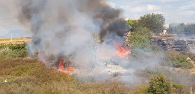 Antalya'da Makilik Alanda Yangin