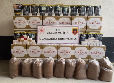 Bilecik'te 255 Kilogram Kaçak Tütün Ele Geçirildi