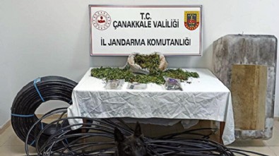 Çanakkale'de 4,5 kilo esrar yakalandı: 1 kişi gözaltına alındı
