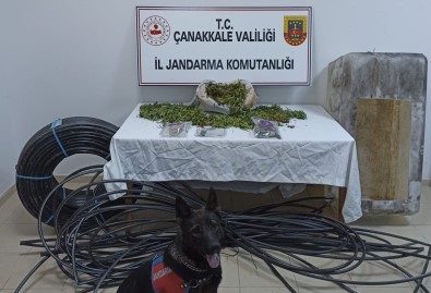 Çanakkale'deki Uyusturucu Operasyonunda 4 Kilo 592 Gram Esrar Maddesi Ele Geçirildi