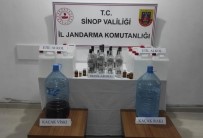 Sinop'ta Kaçak Alkol Operasyonu