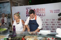 Tütüncü, Kadin Kooperatifleri Festivali'nde Yemek Pisirdi