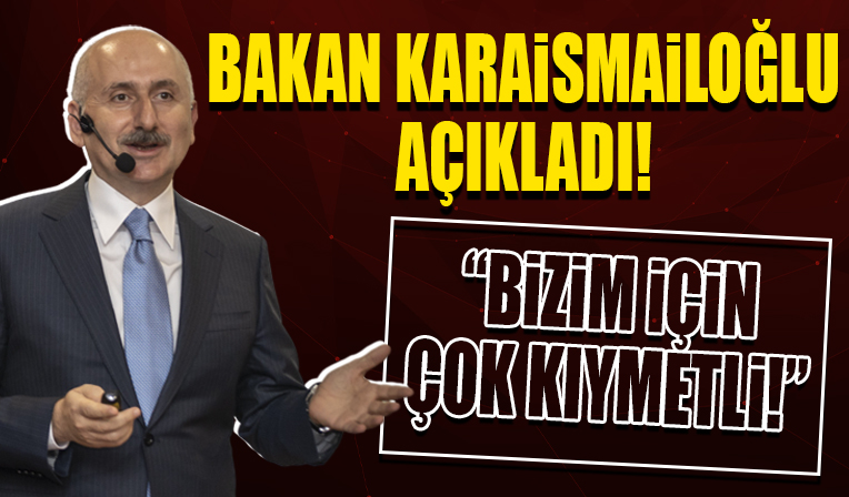 Ulaştırma ve Altyapı Bakanı Karaismailoğlu 'Bizim için çok kıymetli' diyerek açıkladı: Demir yolu ağırlıklı yatırım dönemine girdik