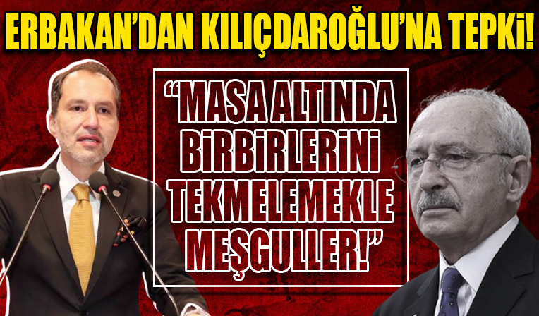 Fatih Erbakan, Kılıçdaroğlu'na tepki gösterdi! 'CHP, LGBT yandaşlığına da son verecek mi?'