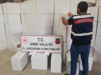Izmir'de 15 Milyon Adet Satisa Hazir Bandrolsüz Makaron Ele Geçirildi