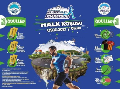 Uluslararasi Kayseri Yari Maratonu, Pazar Günü Start Aliyor