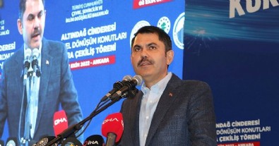 Bakan Kurum: 17 ilimizde 25 Ekim'de inşaatlarımızı başlatacağız