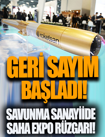Geri sayım başladı: Savunma sanayiinde SAHA Expo rüzgarı