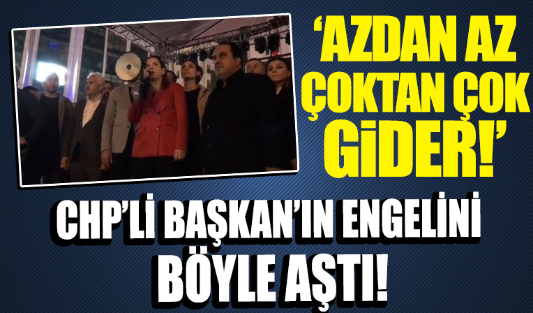 MHP'li Arzu Erdem kendisini engellemek isteyen CHP'li Esenyurt Belediye Başkanı Kemal Deniz Bozkurt'a raconu kesti: Azdan az çoktan çok gider