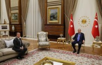 Cumhurbaskani Erdogan, Ihlas Holding Yönetim Kurulu Baskani Ahmet Mücahid Ören'i Kabul Etti