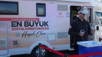 'Cumhuriyet Tarihinin En Büyük Sosyal Konut Hamlesi Projesi' Vatandaslara Mobil Araçla Tanitildi