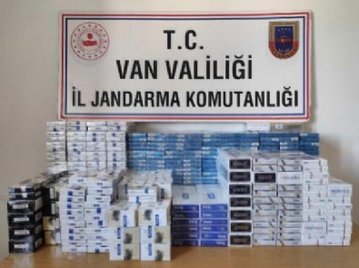 Van'da, bir ayda 15 bin 128 paket kaçak sigara ele geçirildi