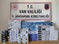 Van'da, bir ayda 15 bin 128 paket kaçak sigara ele geçirildi
