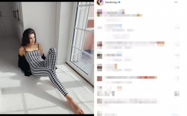 Hande Erçel'den yeni paylaşım