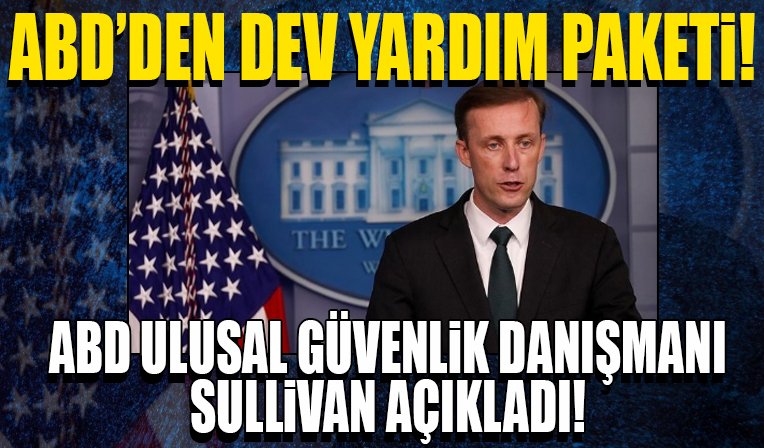 ABD'den Ukrayna'ya dev yardım paketi...