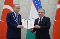 Cumhurbaskani Erdogan'a Özbekistan'da Yüksek Düzeyli Imam Buhari Nisani