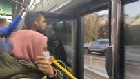 İETT skandallarına bir yenisini daha ekledi! Yolcular kapısı açık otobüste metrelerce yolculuk yaptı .