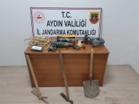 Kaçak Kaziya Hazirlik Yapiyorlardi, Kazamadan Yakalandilar