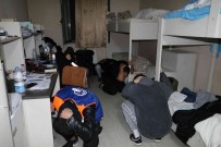 Manisa'da GSB Yurtlarinda 'Deprem Ani, Çök Kapan Tutun Ve Tahliye' Tatbikati