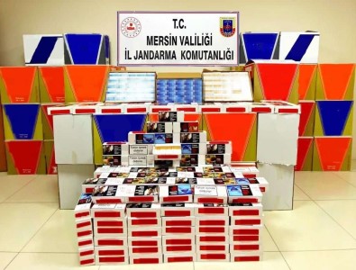 Mersin'de 500 Bin Adet Kaçak Makaron Ele Geçirildi
