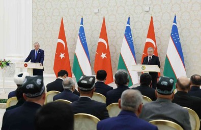 Mirziyoyev'den Erdogan'a Açiklamasi 'Dünya Çapinda Iftihar Edilen Büyük Devlet Ve Siyaset Adami Olarak Hürmet Ediyoruz'