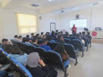 NEVÜ Kozakli MYO'da 'El Ele Güvenli Gelecege' Konulu Konferans