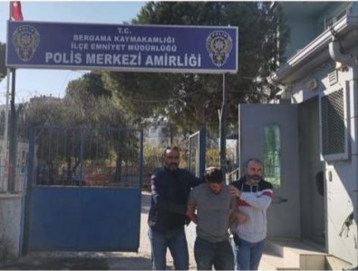 Saman Balyalarina Saklandi, Polisin Gözünden Kaçmadi