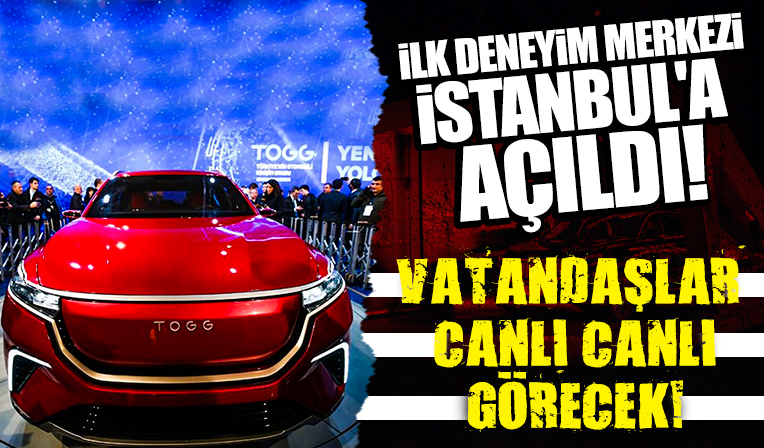 Togg ilk deneyim merkezini İstanbul’da açtı