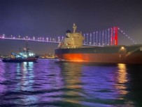 128 metrelik yük gemisi, İstanbul Boğazı'nda arızalandı