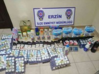 Erzin'de Markete Giren 4 Hirsizlik Süphelisi Yakalandi
