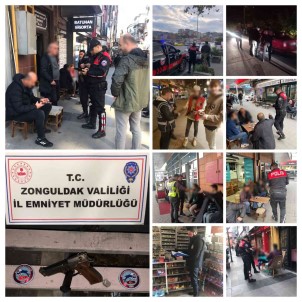 Zonguldak'ta 192 Personelle Bin 86 Kisi Sorgulandi