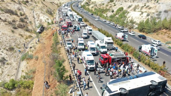 Gaziantep'te 16 kişinin öldüğü kazada otobüsün hızı belli oldu: Şoför için 22,5 yıl hapis cezası talebi
