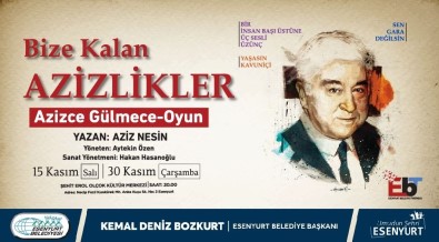 Aziz Nesin'in Eserleri Esenyurt'ta Sahnelenecek