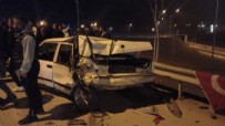 Bursa'da asker uğurlama konvoyundaki araçlara tır çarptı: 4 yaralı