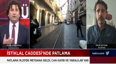CHP'nin yalan organı HALK TV'den İstiklal Caddesi'ndeki patlama üzerinden alçak provokasyon: Normal bir seçim olmaz mı?